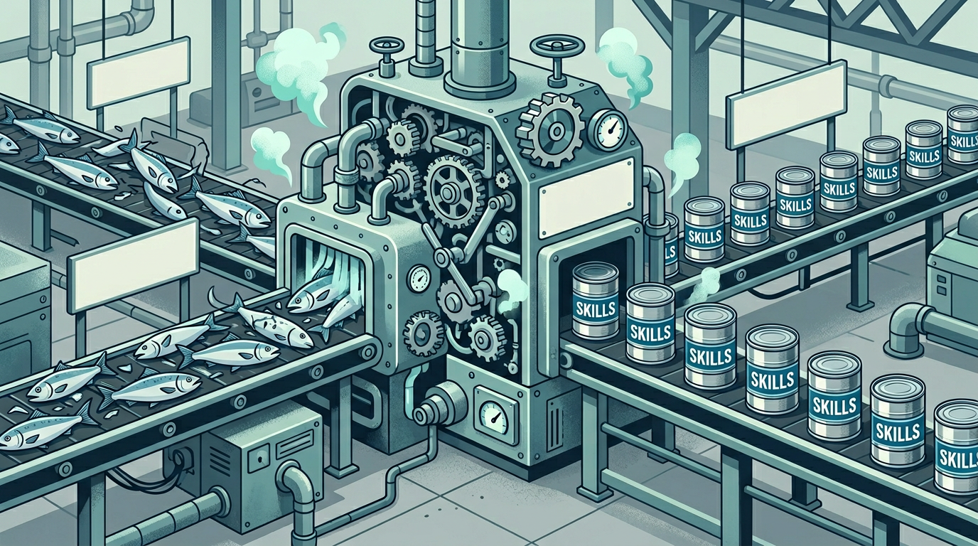A system-architecture reading of AI skills, separating prompt text, workflow logic, and MCP-based tool execution so teams can reason about latency, control, and blast radius.
